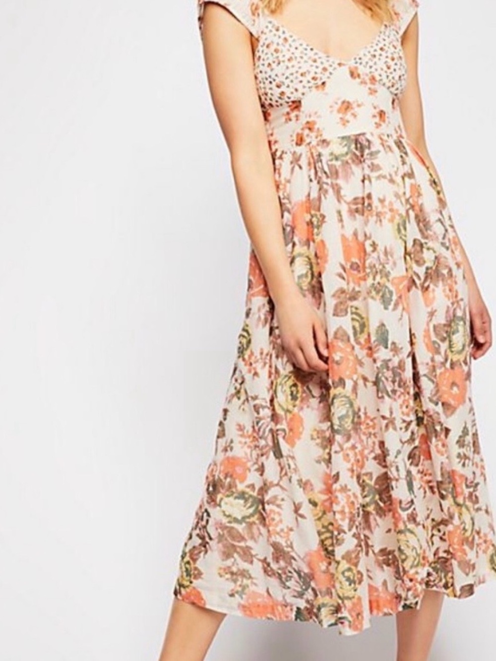 Free People Love You Midi Dress